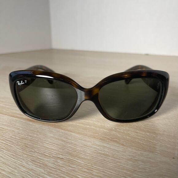 Ray-Ban JACKIE OHH RB4101 710 Cat Eye Tortoise Italy FRAMES ONLY 58-17-135 - Picture 2 of 8